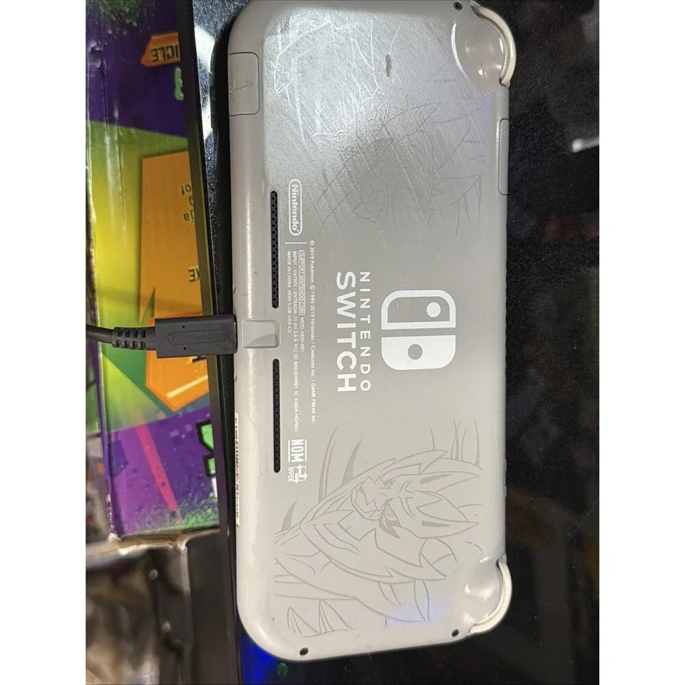 Nintendo Switch Lite Zacian Zamazenta Pokemon Edition Console OEM Charger